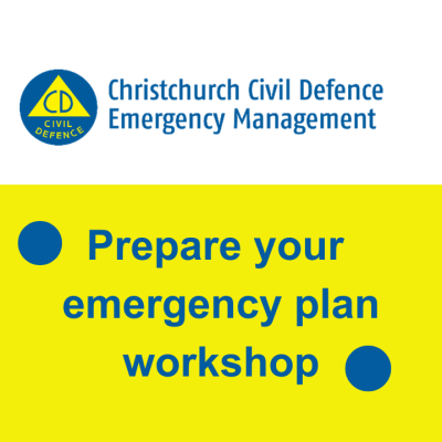 Christchurch Civil Defence Emergency Management logos